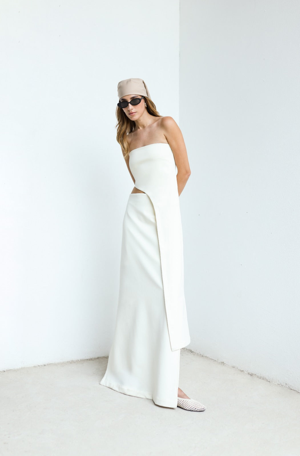 Hori Long Top – Cream