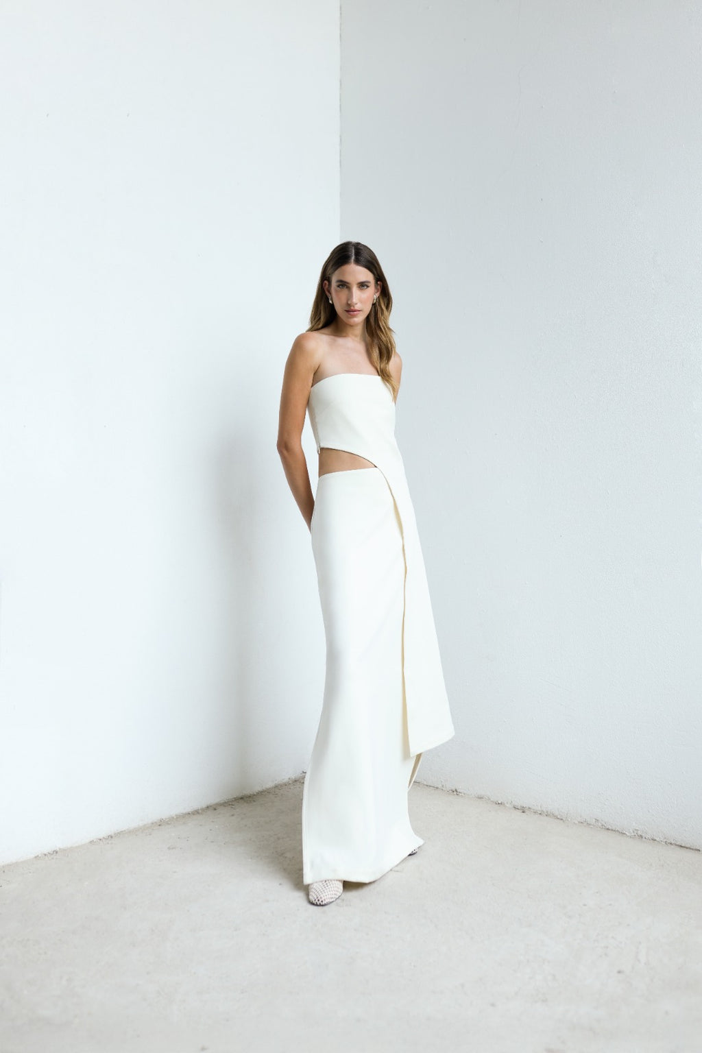 Hori Long Top – Cream